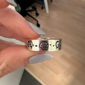Gucci Ghost Ring US 5 3/4